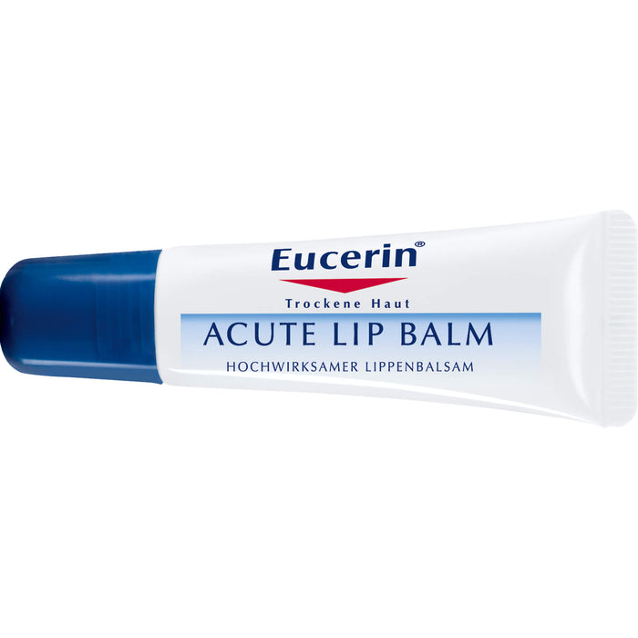 Eucerin Acute Lip Balm Hochwirksamer Balsam für sehr trockene Lippen, 10 ml Baume