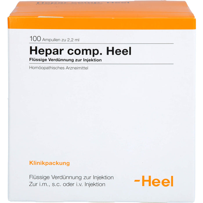 Hepar comp. Heel flüssige Verdünnung, 100 pc Ampoules