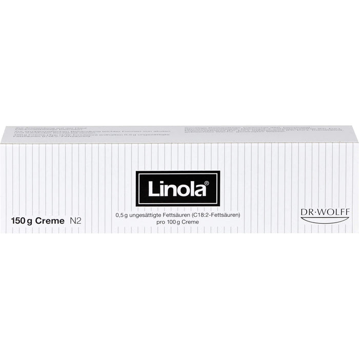 Linola Creme beruhigt, kühlt und wirkt Entzündungen ohne Cortison entgegen, 150 g Crème