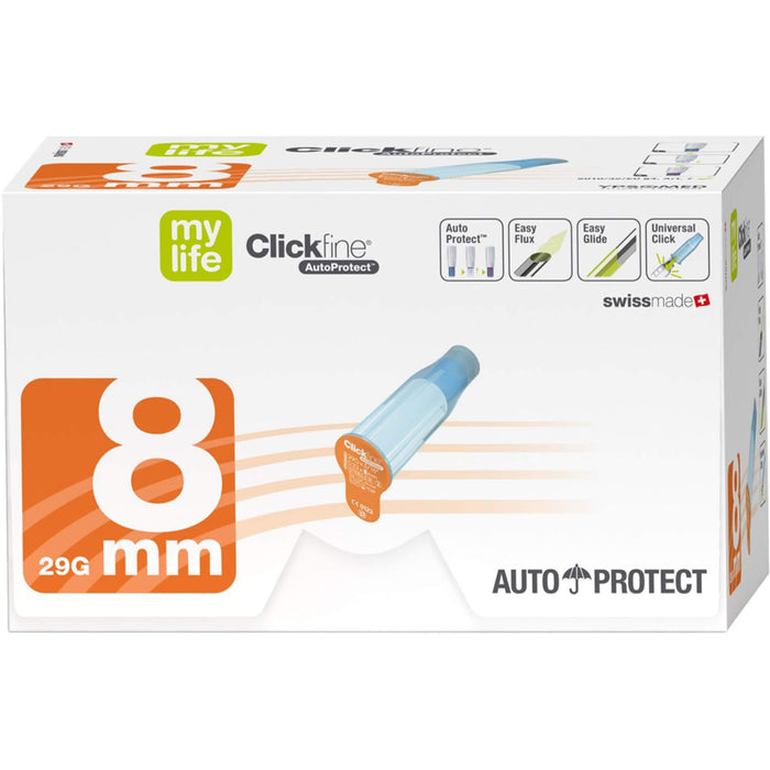 mylife Clickfine Autoprotect 8mm, 100 St KAN