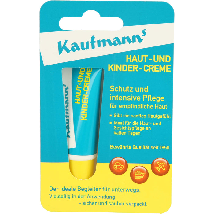 Kaufmanns Haut- und Kinder-Creme, 10 ml Creme