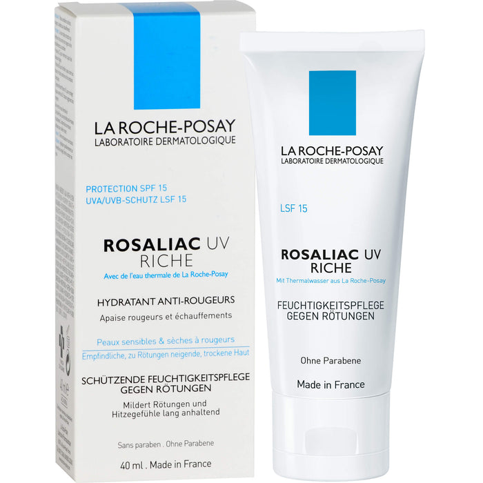 La Roche-Posay Rosaliac UV riche Feuchtigkeitspflege, 40 ml Cream