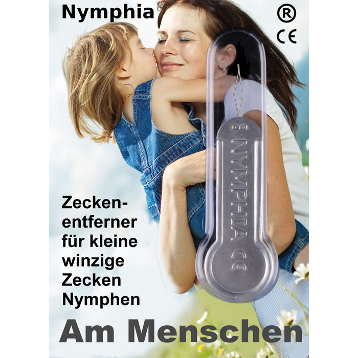 Nymphia Zeckenentferner Schlinge, 1 pc Suppression des tiques