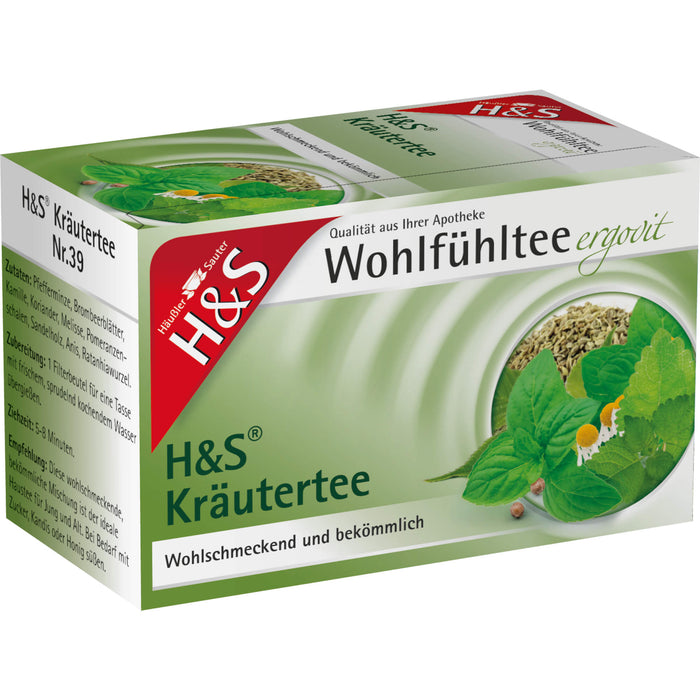 H&S Kräutertee Mischung, 20X1.5 g FBE