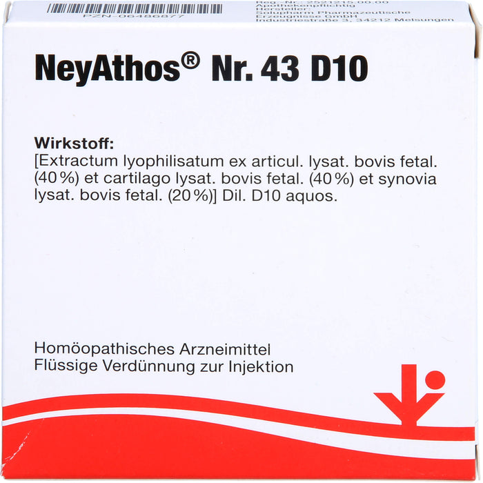 NeyAthos Nr. 43 D10 Amp., 5X2 ml AMP