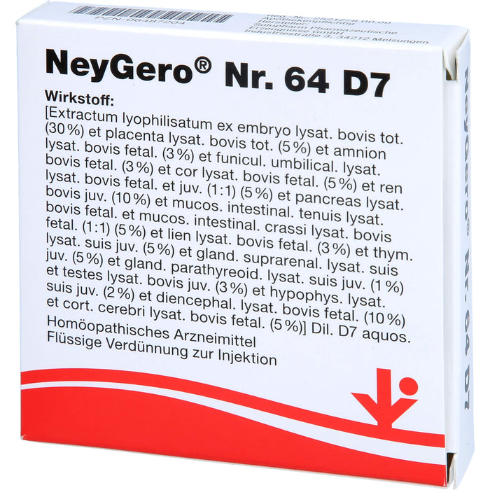 NeyGero Nr. 64 D7 Amp., 5X2 ml AMP