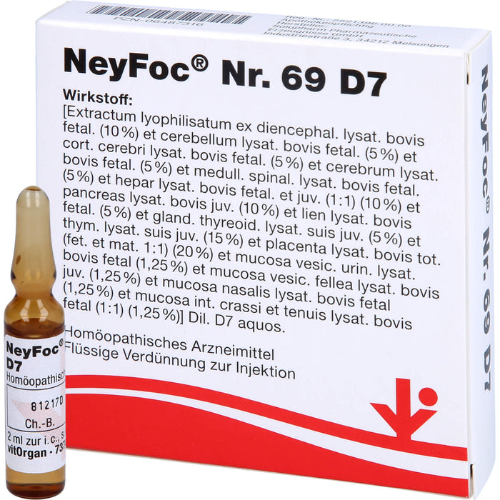 NeyFoc Nr. 69 D7 Amp., 5X2 ml AMP