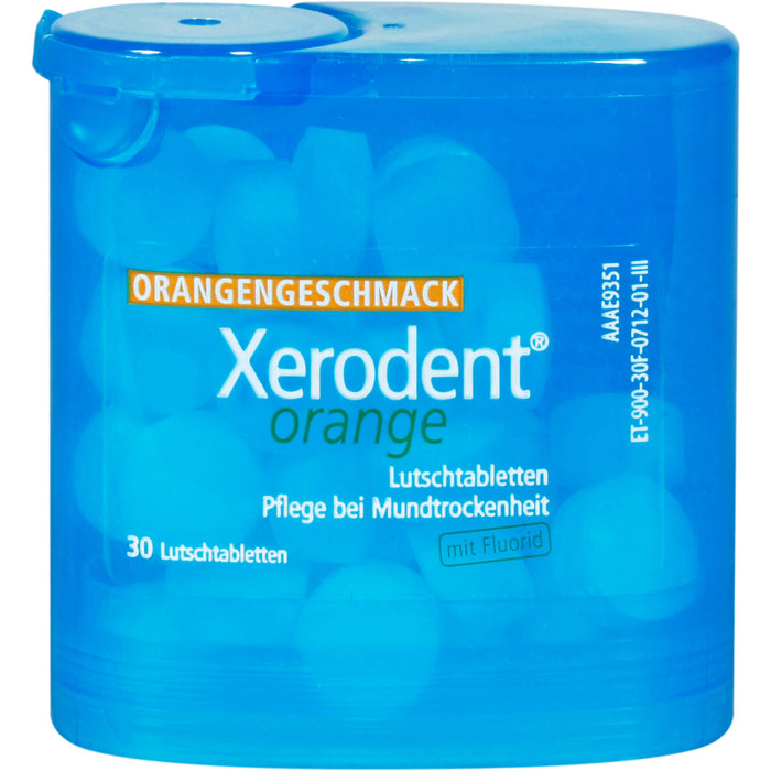 Xerodent orange Lutschtabletten, 30 pc Tablettes