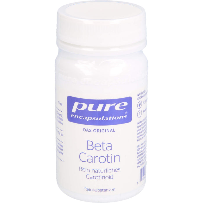 pure encapsulations Beta Carotin Kapseln, 90 pcs. Capsules