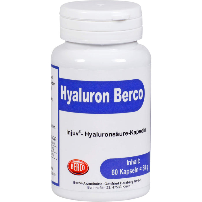 Hyaluron Berco Injuv-Hyaluronsäure-Kapseln, 60 pcs. Capsules