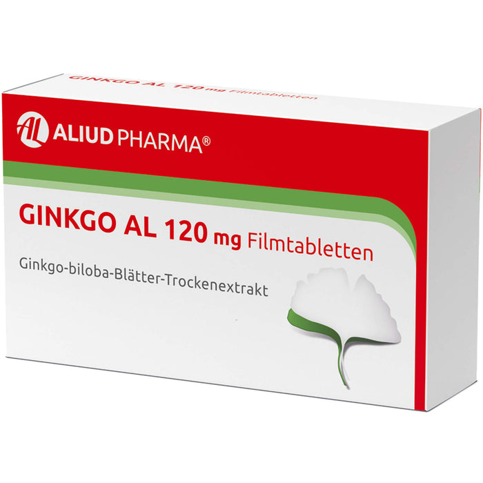 Ginkgo AL 120 mg Filmtabletten bei leichter Demenz, 30 pc Tablettes