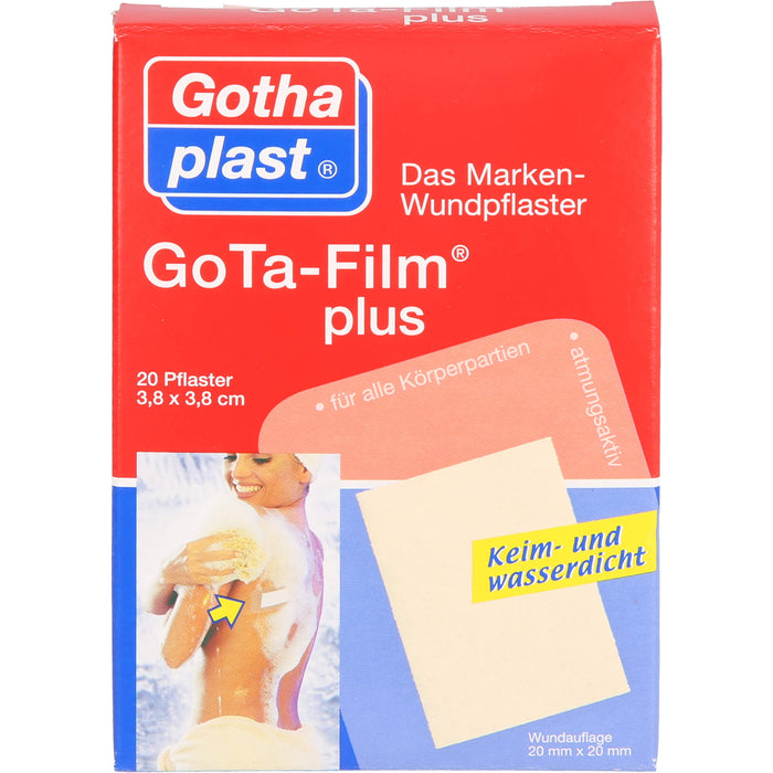 GoTa-Film plus 3,8cm x 3,8cm, 20 pcs. Patch