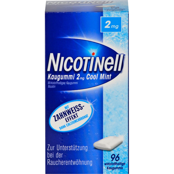 NICOTINell Kaugummi 2 mg Cool Mint, 96 pc Gomme à mâcher