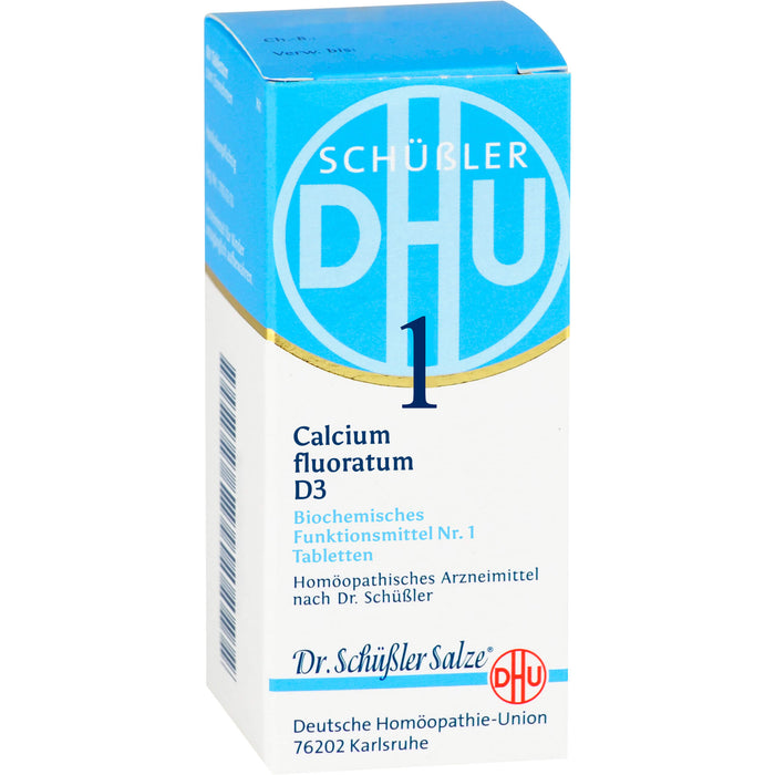 DHU Schüßler-Salz Nr. 1 Calcium fluoratum D3 Tabletten, 420 St. Tabletten