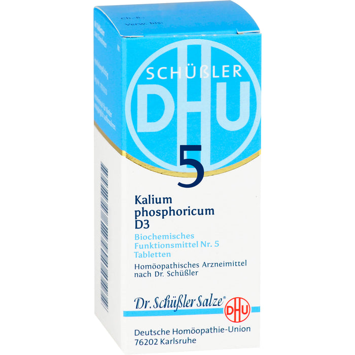 DHU Schüßler-Salz Nr. 5 Kalium phosphoricum D 3 Tabletten, 420 pc Tablettes