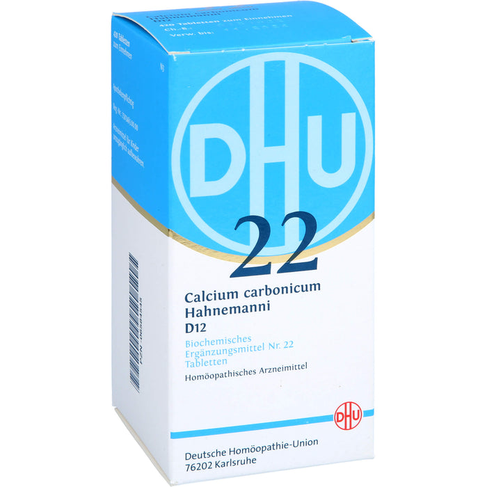 DHU Biochemie 22 Calcium carbonicum D12 Tabletten, 420 pcs. Tablets