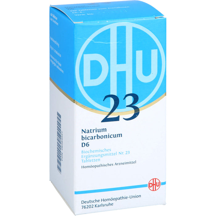 DHU Schüßler-Salz Nr. 23 Natrium bicarbonicum D6 Tabletten, 420 pc Tablettes