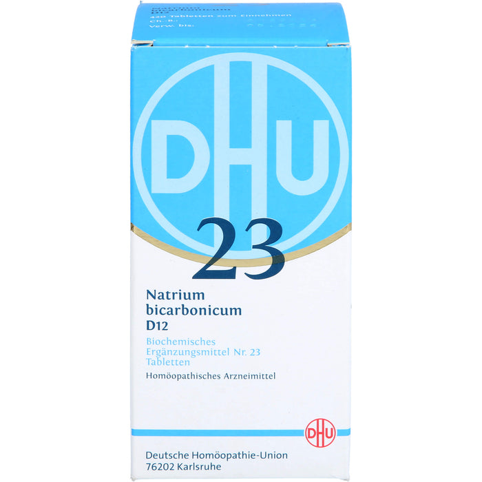 DHU Schüßler-Salz Nr. 23 Natrium bicarbonicum D12 Tabletten, 420 pcs. Tablets