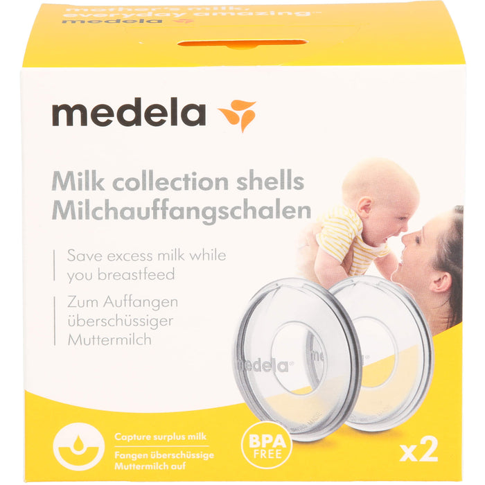 MEDELA MILCHAUFFANGSCHALEN, 2 St. Zubehör