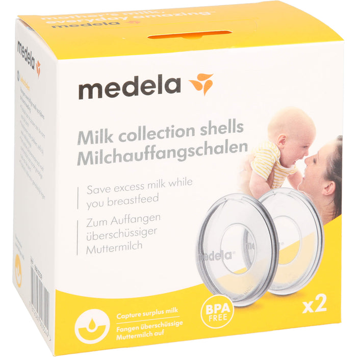 MEDELA MILCHAUFFANGSCHALEN, 2 St. Zubehör