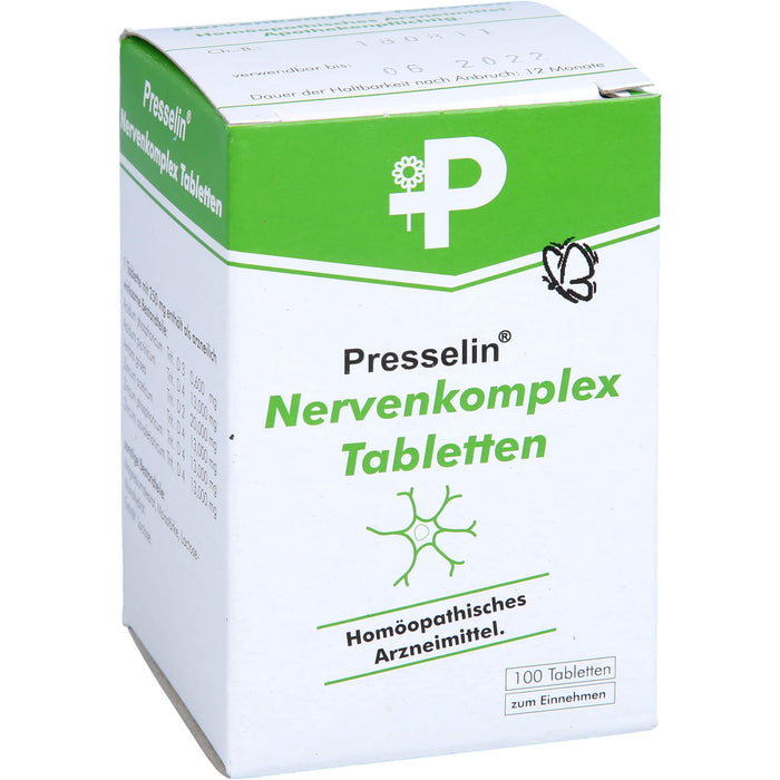 Presselin Nervenkomplex Tabletten, 100 pcs. Tablets