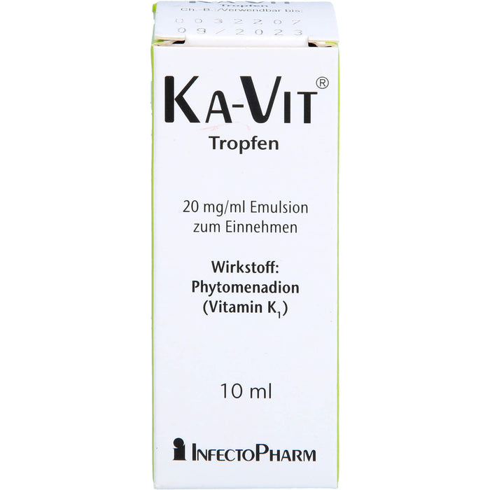 INFECTOPHARM Ka-Vit Tropfen, 10 ml Solution