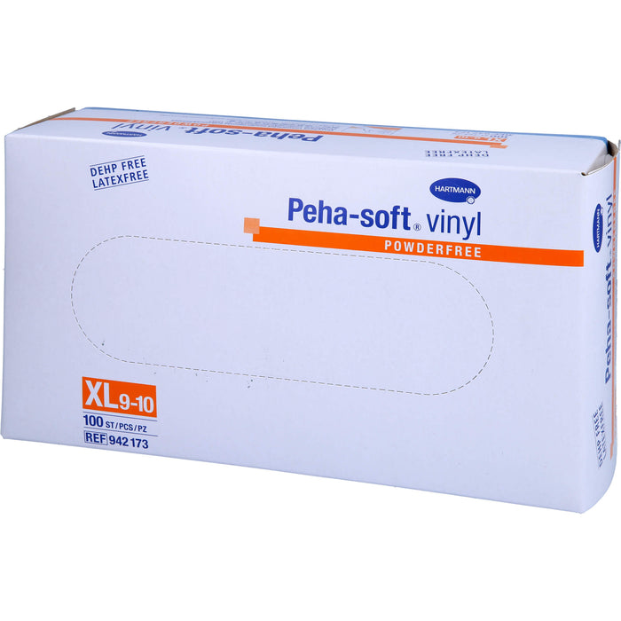 Peha-soft vinyl Untersuch.Handschuhe unst. Pfr. XL, 100 St HAS