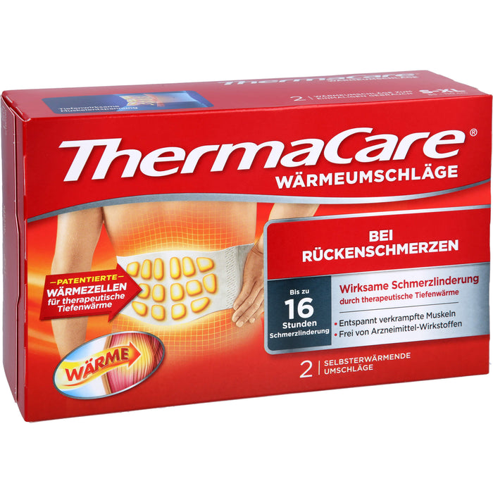 ThermaCare Wärmeumschläge Rücken, 2 St. Umschläge