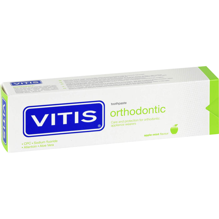 VITIS orthodontic Zahnpasta, 100 ml Dentifrice
