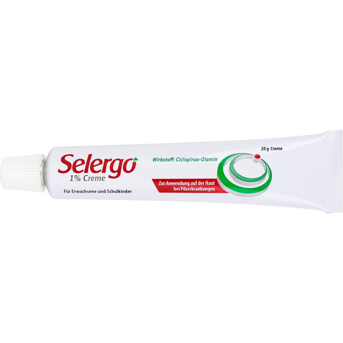 Selergo 1 % Creme bei Pilzerkrankungen der Haut, 20 g Crème