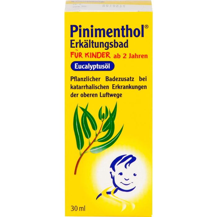 Pinimenthol Erkältungsbad für Kinder ab 2 Jahren, 30 ml Bath additive