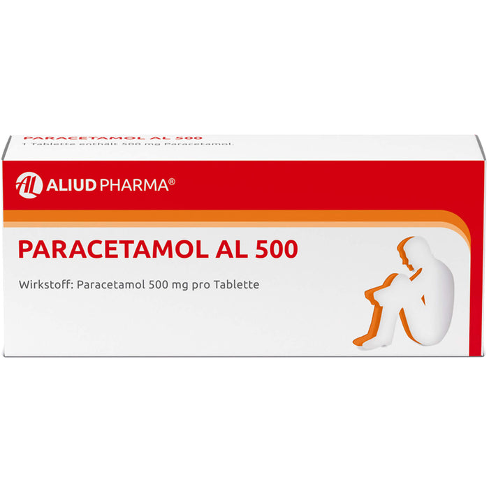 Paracetamol AL 500 Tabletten, 20 pcs. Tablets