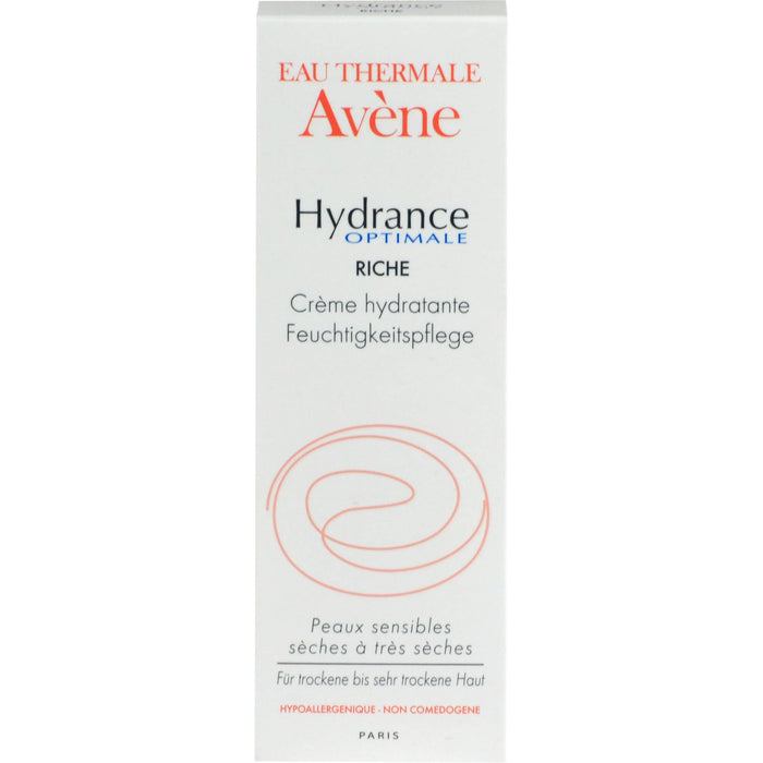 Avène Hydrance Optimale riche Feuchtigkeitspflege reichhaltige Konsistenz Creme, 40 ml Creme