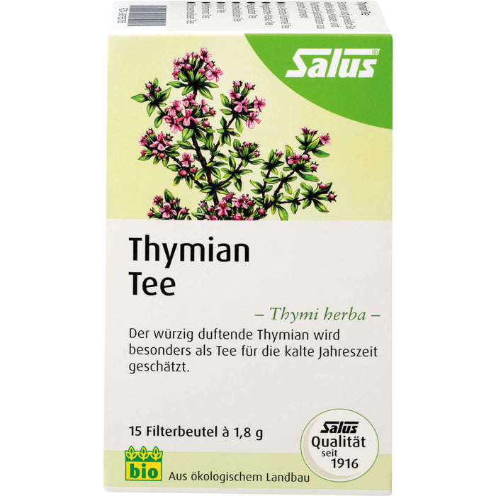 Salus Thymian Tee bio, 15 pcs. Filter bag