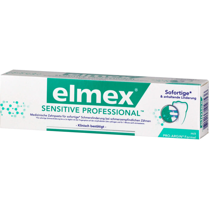 elmex Sensitive Professional medizinische Zahnpasta, 75 ml Dentifrice