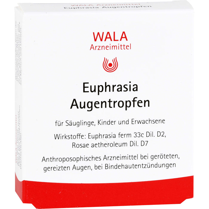 WALA Euphrasia Augentropfen, 10 St. Einzeldosispipetten