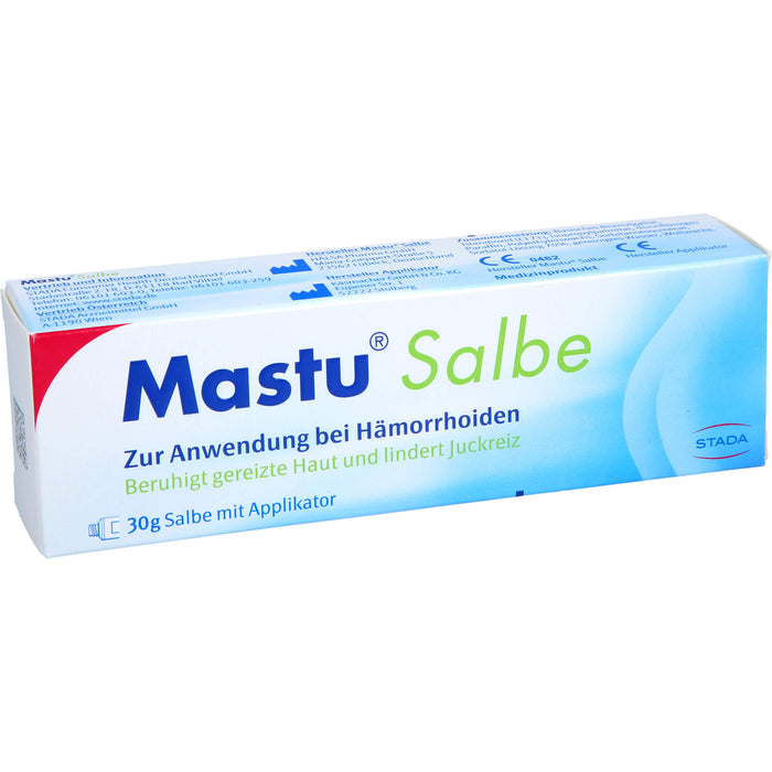 Mastu Salbe beruhigt gereizte Haut und mildert Juckreiz, 30 g Onguent