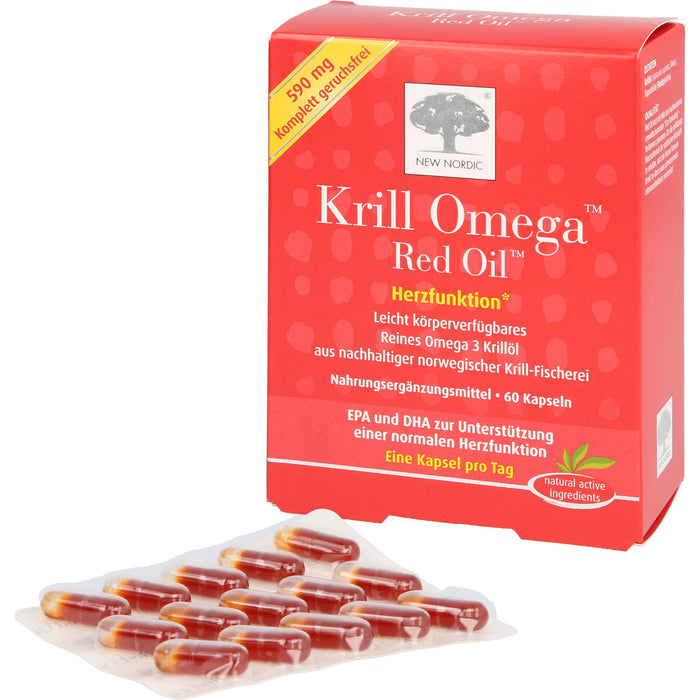 Krill Omega Red Oil Kapseln, 60 pcs. Capsules