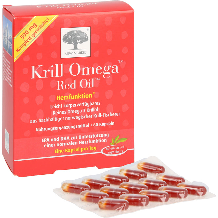 Krill Omega Red Oil Kapseln, 60 pcs. Capsules