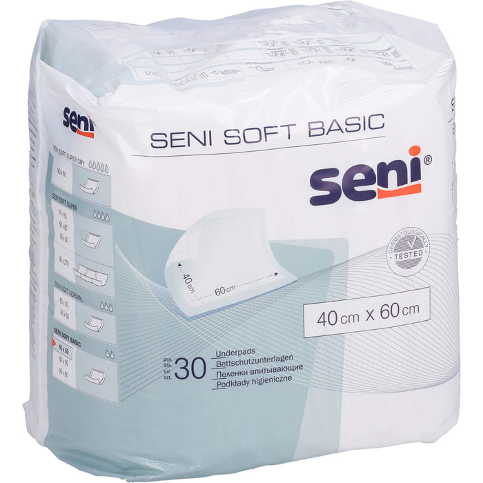 Seni Soft Basic 40x60cm Bettunterlagen, 30 St