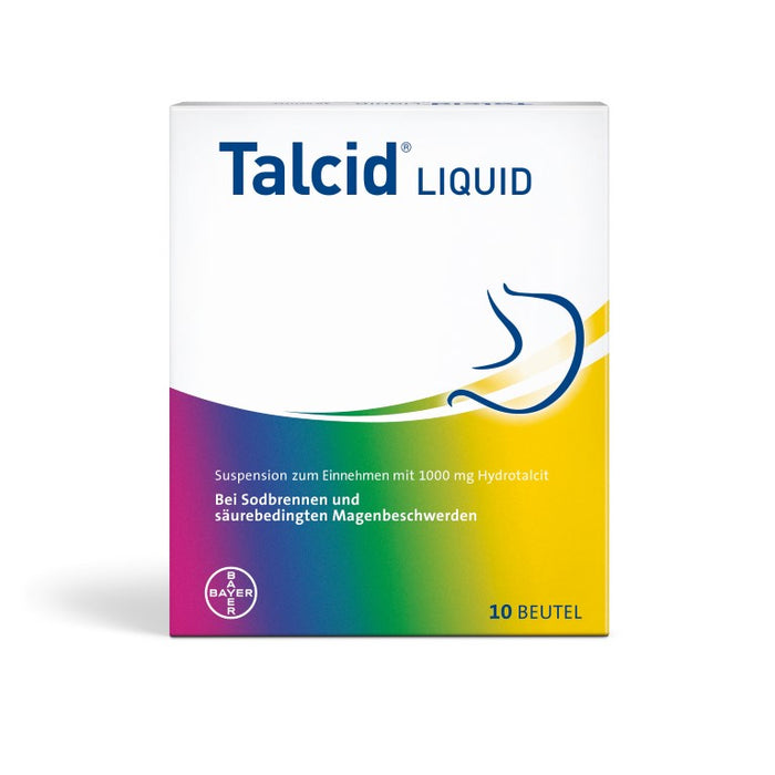 Talcid Liquid Beutel, 10 pc Solution