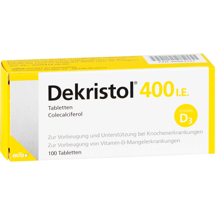 Dekristol 400 I.E. Tabletten, 100 St. Tabletten