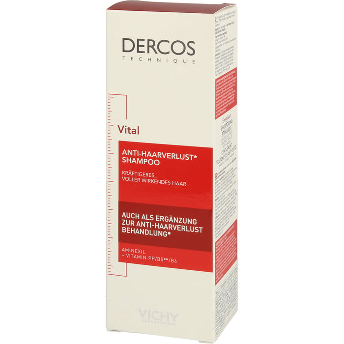 VICHY Dercos Vital bei Haarausfall Shampoo, 200 ml Shampoo