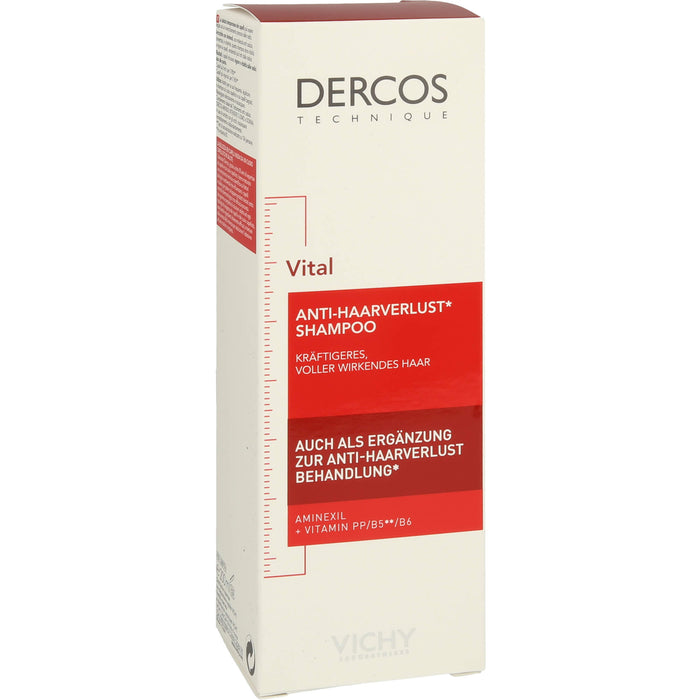 VICHY Dercos Vital bei Haarausfall Shampoo, 200 ml Shampoo