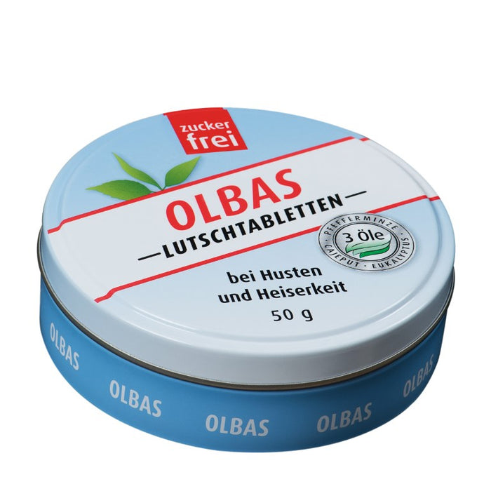 OLBAS Lutschtabletten zuckerfrei, 50 g Tabletten