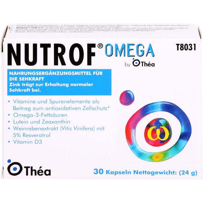 NUTROF OMEGA, 30 St KAP