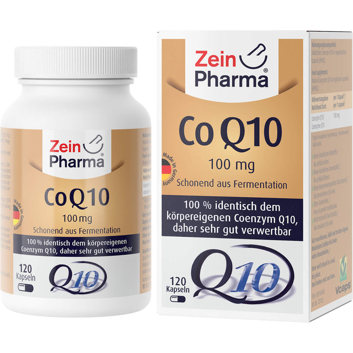 ZeinPharma CoQ10 100 mg Kapseln, 120 pc Capsules