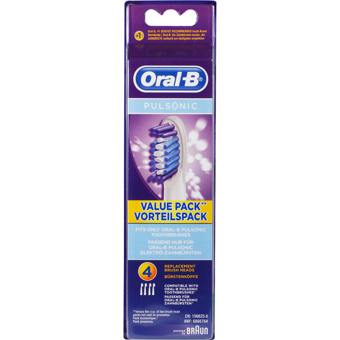 Oral-B Aufsteckbürsten Pulsonic, 4 St. Zahnbürste