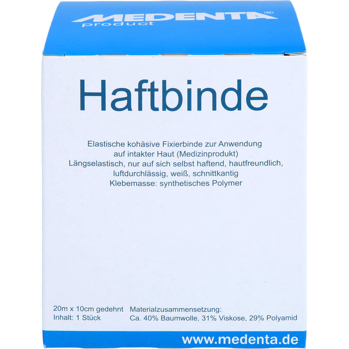 HAFTBINDE ELASTISCH 20MX10CM, 1 St. Binde