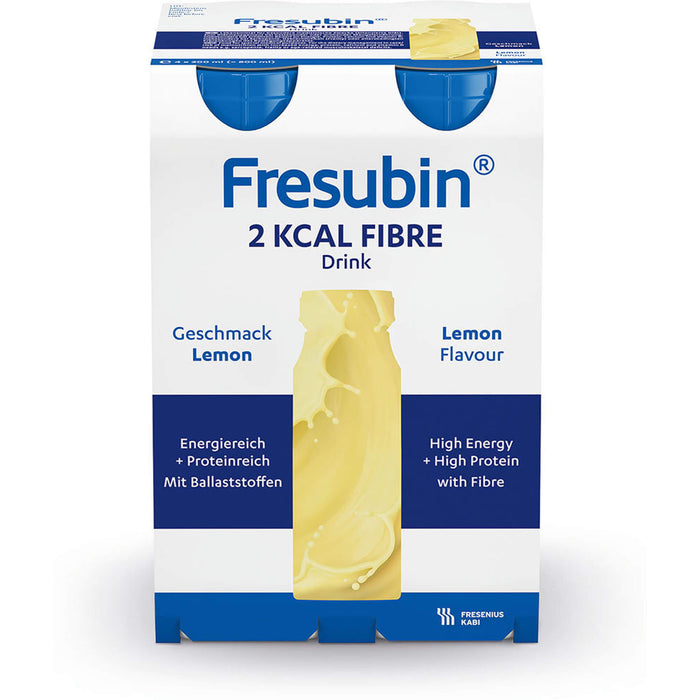 Fresubin 2 kcal Fibre Drink Lemon Trinknahrung, 800 ml Solution